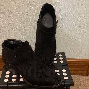 Black Suede Ankle Boots